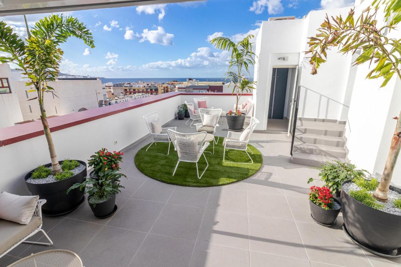 Flatguest Viriato - Wifi - Ac - Terraza Compartida Leilighet Las Palmas de Gran Canaria Eksteriør bilde