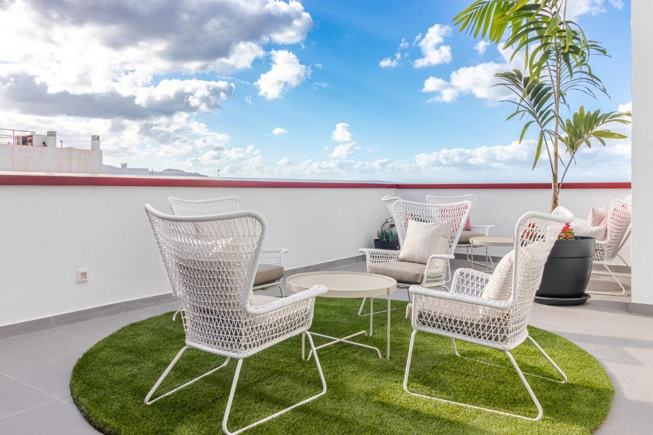 Flatguest Viriato - Wifi - Ac - Terraza Compartida Leilighet Las Palmas de Gran Canaria Eksteriør bilde